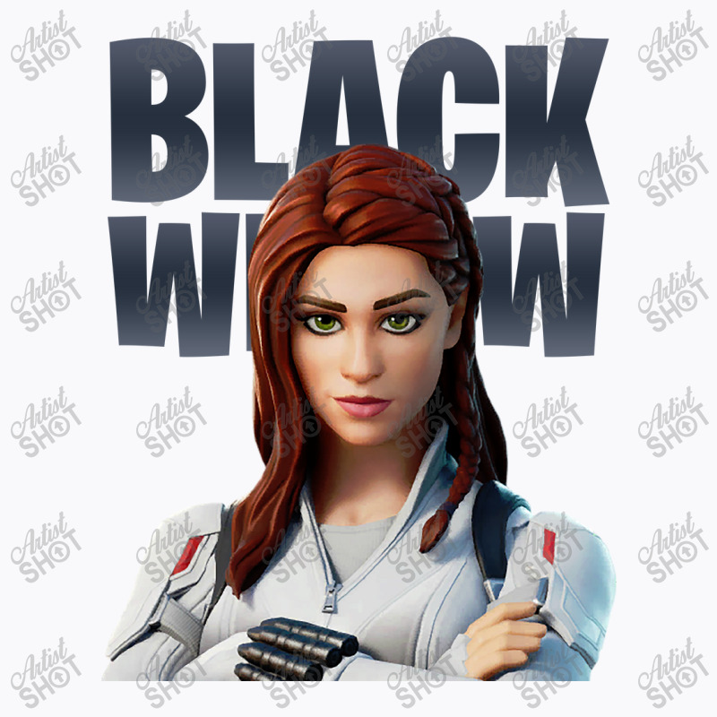 Black Widow (snow Suit) T-Shirt by michevdesign | Artistshot