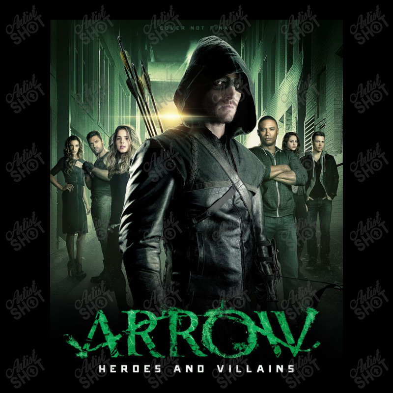 Heroes Arrow Final Cover Women's V-Neck T-Shirt by jajungka | Artistshot