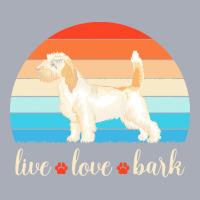 Petit Basset Griffon Vendeen T  Shirt Live Love Bark Petit Basset Grif Tank Dress | Artistshot