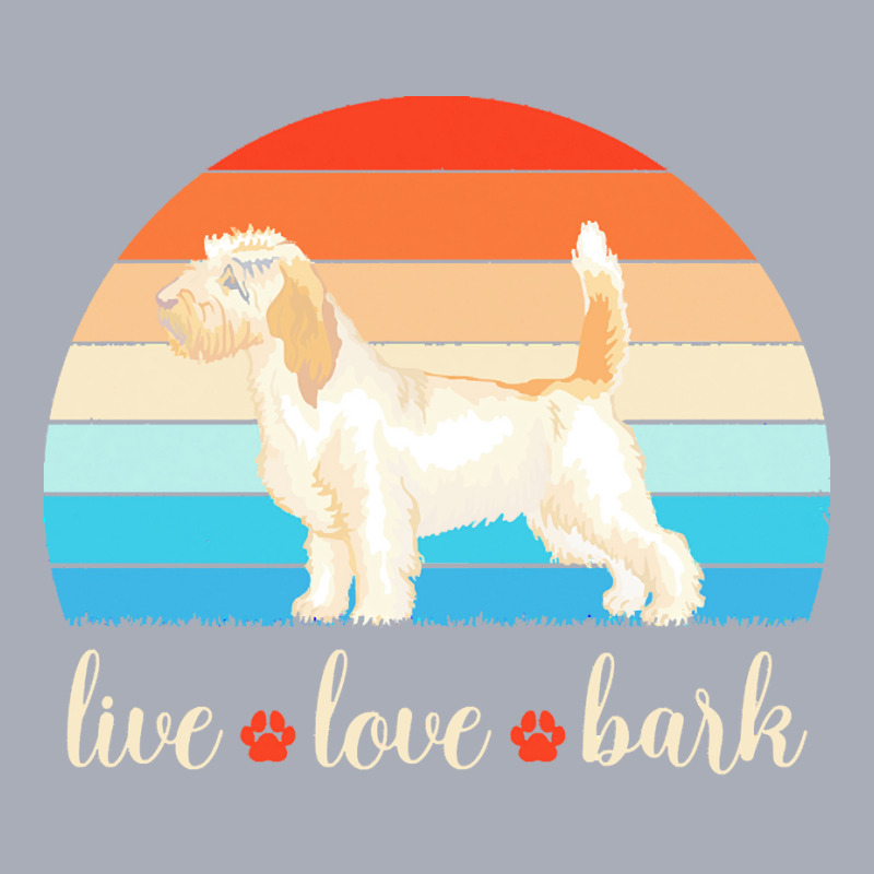 Petit Basset Griffon Vendeen T  Shirt Live Love Bark Petit Basset Grif Tank Dress by rgibson131 | Artistshot