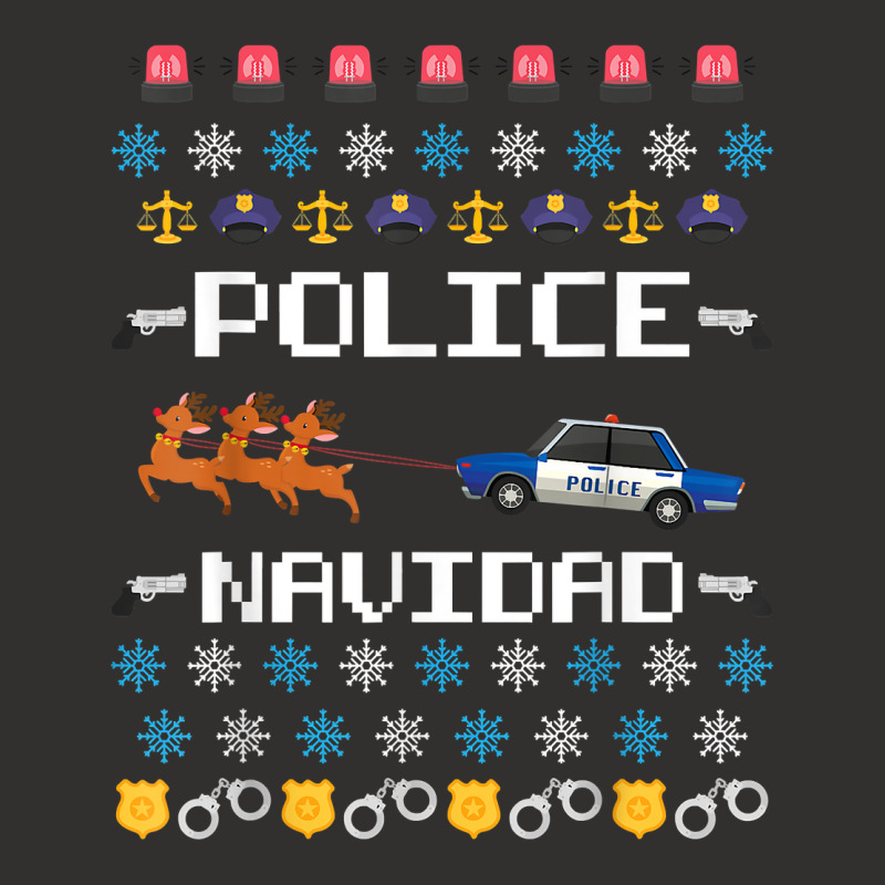 Police Navidad Ugly Christmas Sweater Funny Policeman X Mas T Shirt Champion Hoodie | Artistshot