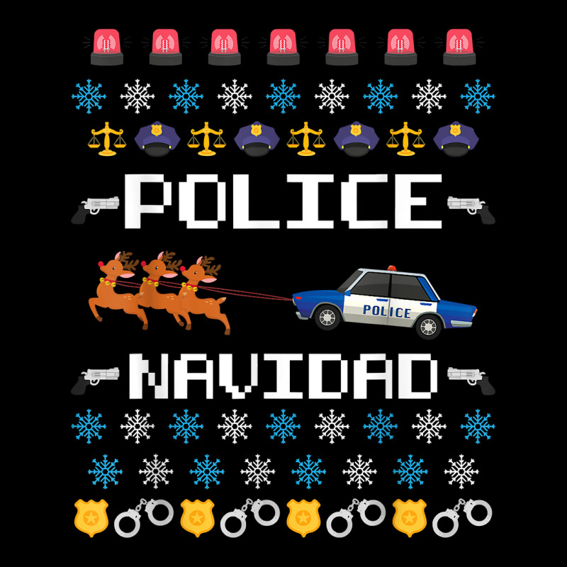 Police Navidad Ugly Christmas Sweater Funny Policeman X Mas T Shirt Unisex Jogger | Artistshot