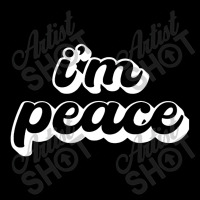 I Come In Peace  I'm Peace Adjustable Cap | Artistshot