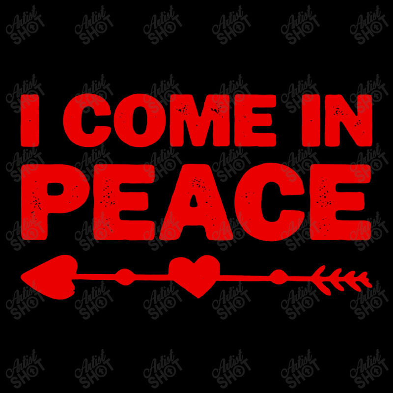 I Come In Peace Adjustable Cap | Artistshot