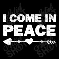 I Come In Peace   I'm Peace Apparels Adjustable Cap | Artistshot