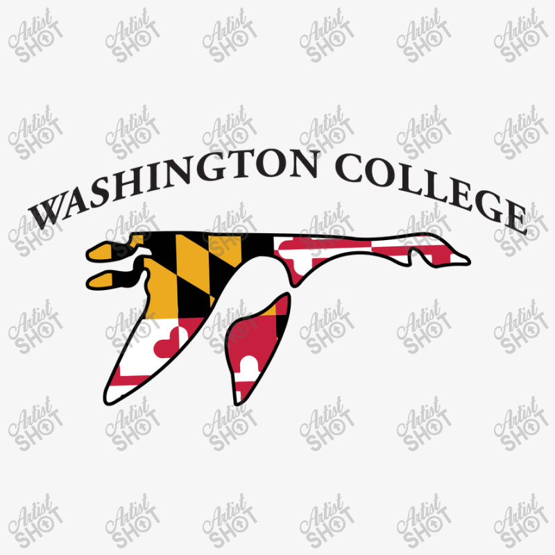 Washington College Goose Ladies Fitted T-Shirt by Wandira | Artistshot