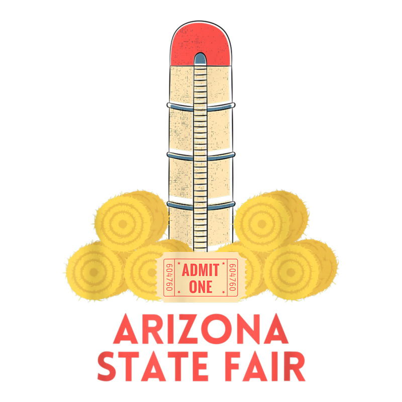 Arizona Farm Boy State Fair Ticket County Fair Haybales Silo T Shirt Youth Tee | Artistshot