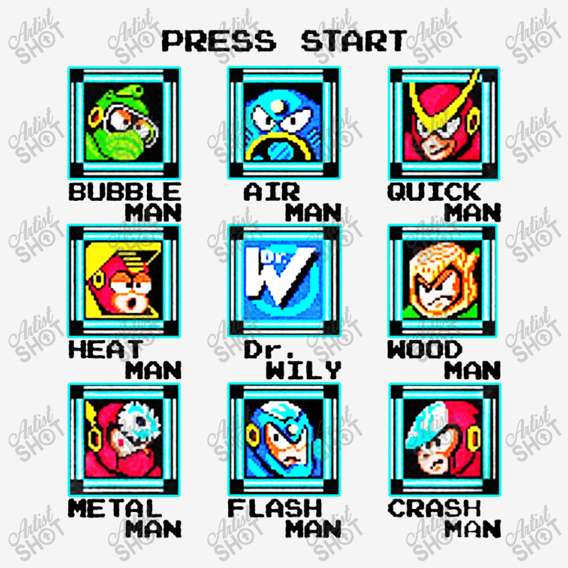 Start Screen Mega Man Adjustable Cap by Modena art | Artistshot