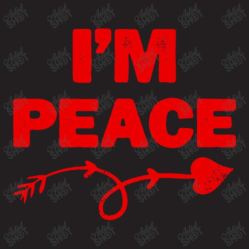 I'm Peace Apparels Funny Couple's Matching T-shirt | Artistshot