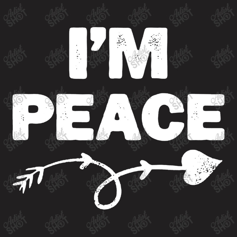 I'm Peace Apparels Funny Couple's Matching T-shirt | Artistshot