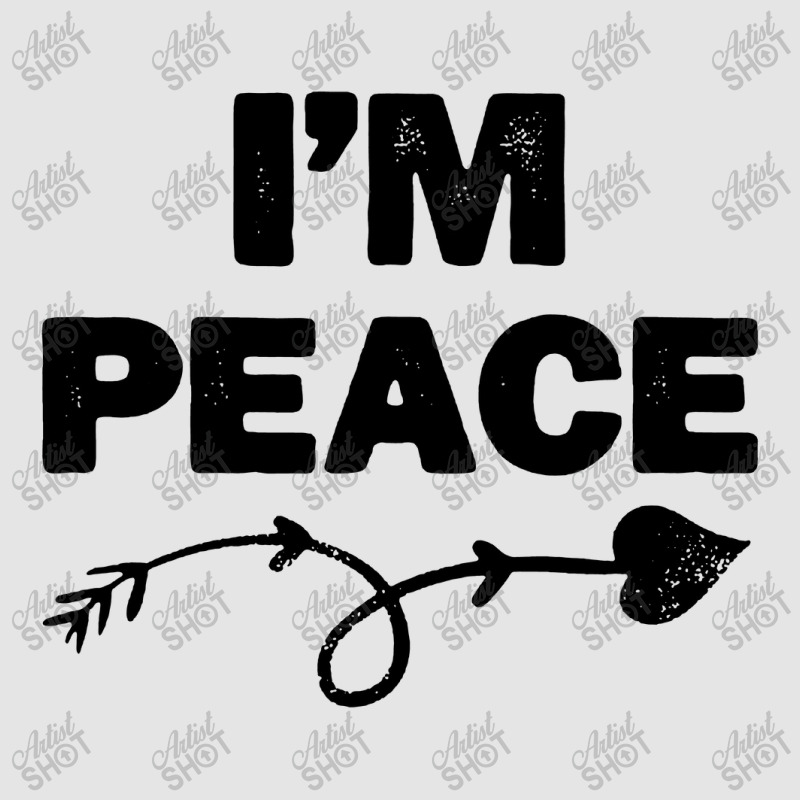 I'm Peace Apparels Funny Couple's Matching Exclusive T-shirt | Artistshot