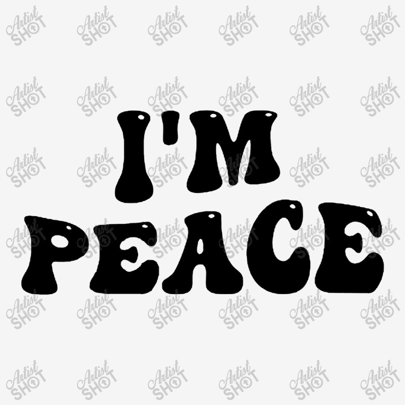 Im Peace I Come In Peace Matching Groovy Adjustable Cap | Artistshot