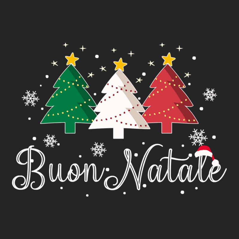 Buon Natale Italian Christmas Tree   Xmas Pullover Hoodie Unisex Hoodie by cm-arts | Artistshot