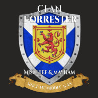 Forrester Scottish Family Clan Scotland Shield Long Sleeve T Shirt Ladies Fitted T-shirt | Artistshot