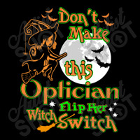 Optician Flip Her Witch Switch Halloween Tshirt Fleece Short | Artistshot