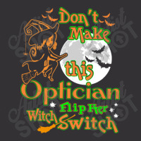 Optician Flip Her Witch Switch Halloween Tshirt Vintage Hoodie And Short Set | Artistshot