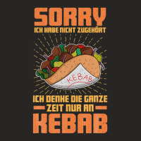 Doner Kebab Turkish Cuisine Fastfood Dürüm Ladies Fitted T-shirt | Artistshot