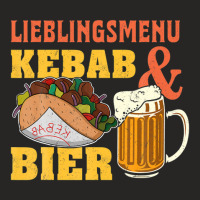 Doner Kebab Turkish Cuisine Fastfood Dürüm Ladies Fitted T-shirt | Artistshot