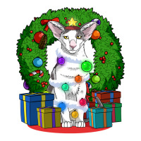 Oriental Shorthair Cat Christmas Tree X Mas Santa Long Sleeve T Shirt Unisex Hoodie | Artistshot