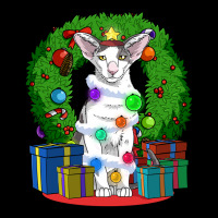 Oriental Shorthair Cat Christmas Tree X Mas Santa Long Sleeve T Shirt Fleece Short | Artistshot