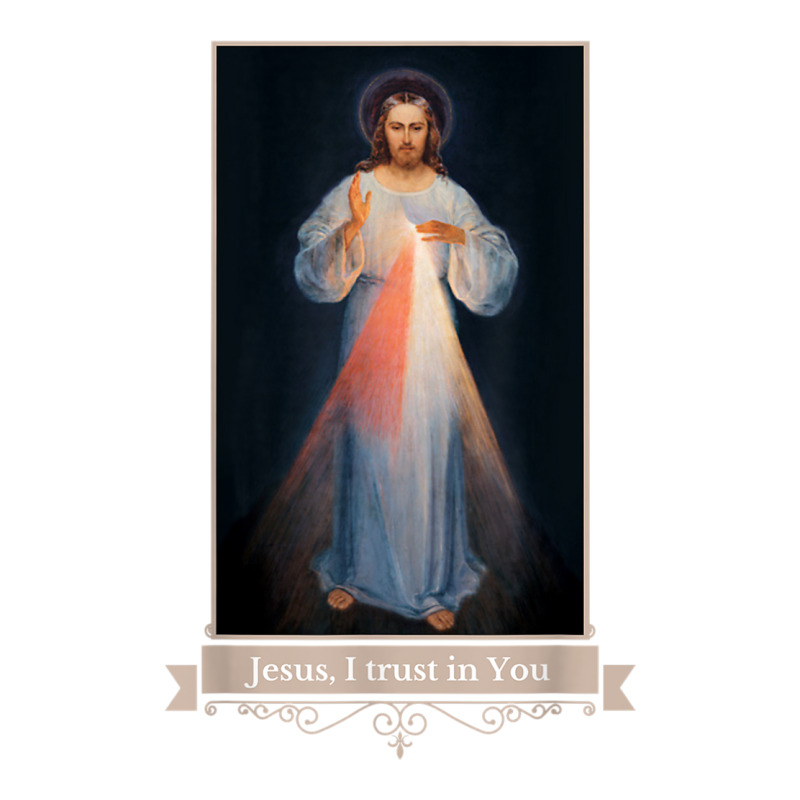 Divine Mercy Jesus I Trust In You Catholic Religious T Shirt Baby Tee by cm-arts | Artistshot