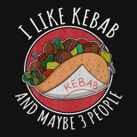 Doner Kebab Turkish Cuisine Fastfood Dürüm Scorecard Crop Tee | Artistshot