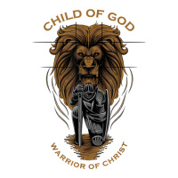 Child Of God Warrior Of Christ Jesus Christian Faith Graphic T Shirt Long Sleeve Baby Bodysuit | Artistshot