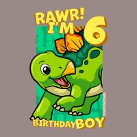 Rawr! I'm 6 Birthday Boys 6th Birthday Dino Stegosaurus Vintage T-shirt | Artistshot