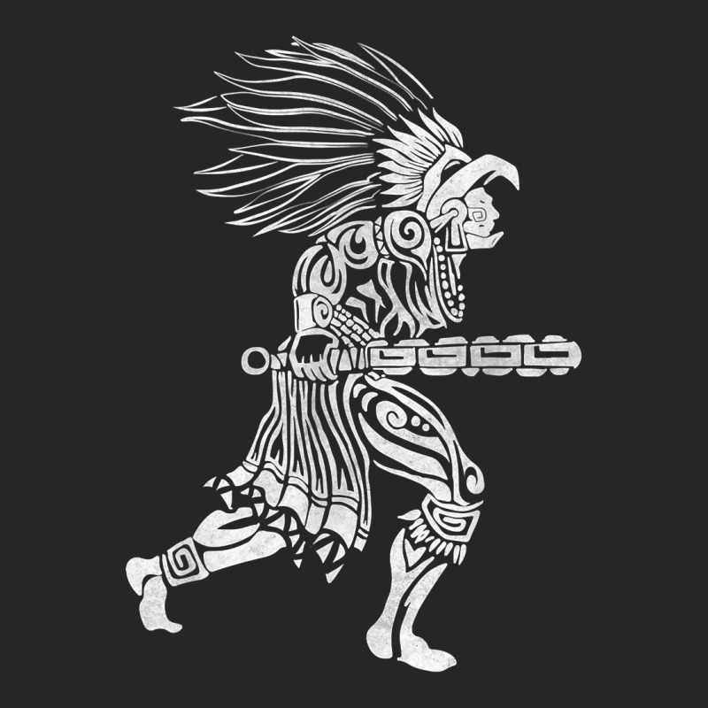 Aztec Jaguar Warrior Mayan Warrior Ancient Aztec T Shirt Ladies Fitted T-Shirt by cm-arts | Artistshot