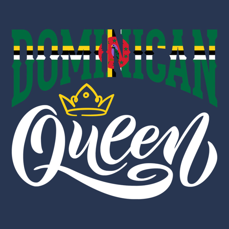 Dominican Queen Dominica Dominican Dominica Flag Pullover Hoodie Ladies Denim Jacket by cm-arts | Artistshot