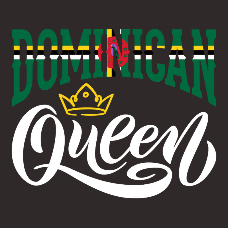 Dominican Queen Dominica Dominican Dominica Flag Pullover Hoodie Racerback Tank by cm-arts | Artistshot