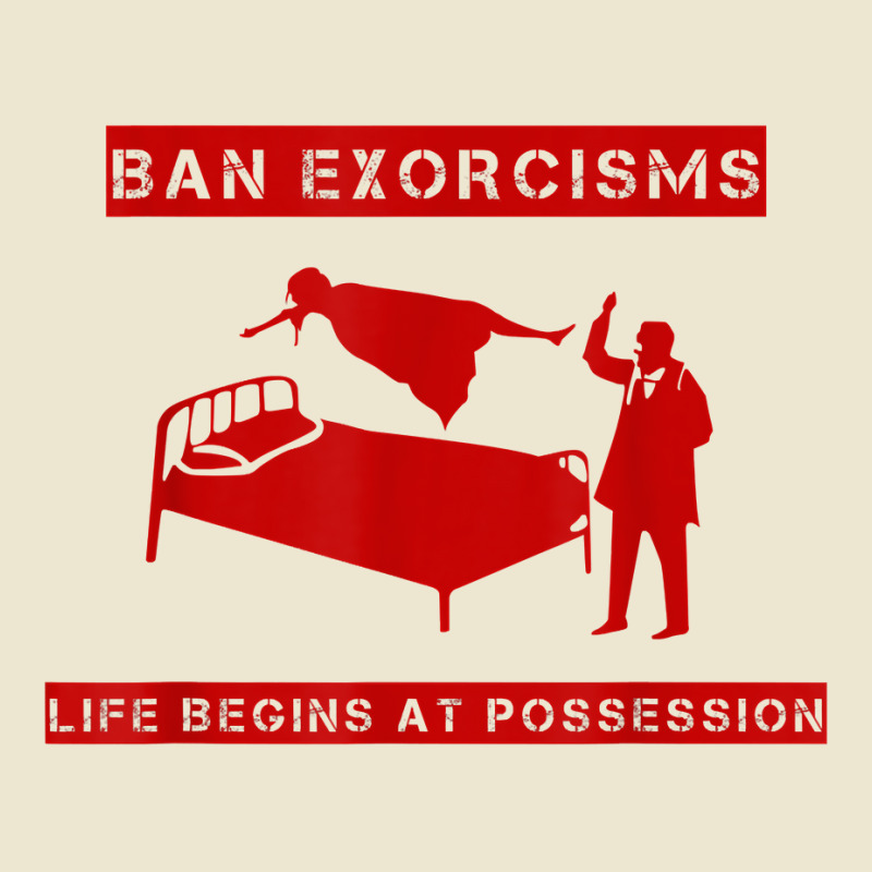 Ban Exorcisms Life Begins At Possession Apparel T Shirt Cropped Hoodie by sarlesfo | Artistshot