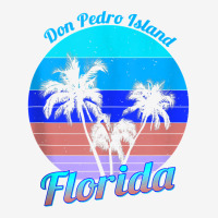 Don Pedro Island Florida Retro Tropical Palm Trees Vacation Tank Top Adjustable Cap | Artistshot