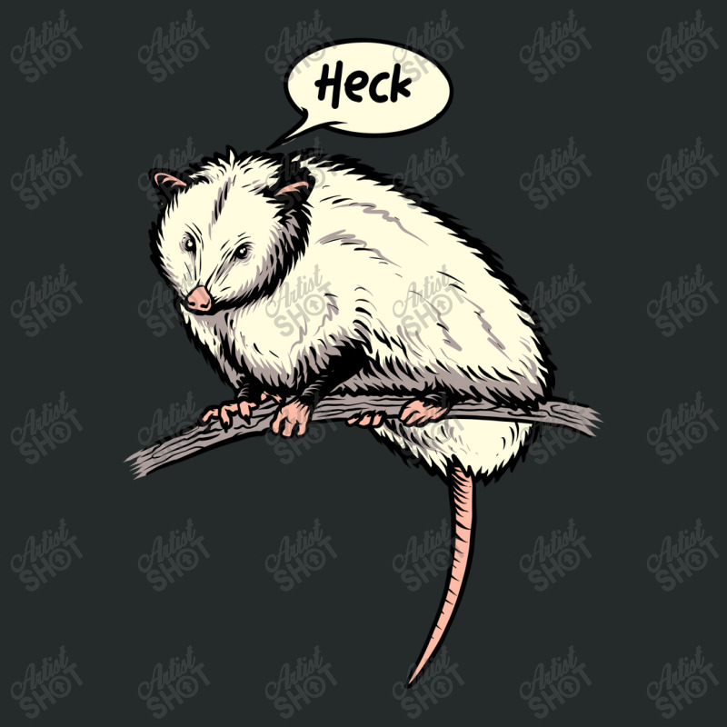 Opossum Heck Yeah Women's Triblend Scoop T-shirt | Artistshot