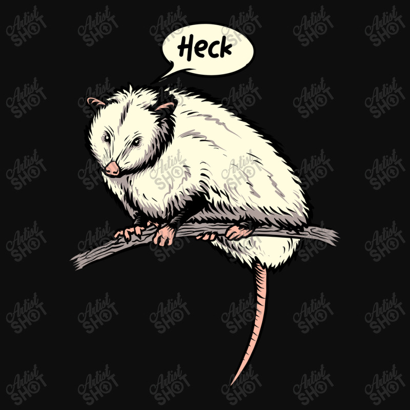 Opossum Heck Yeah Crop Top | Artistshot