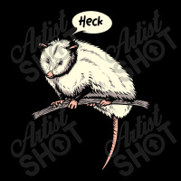 Opossum Heck Yeah Cropped Hoodie | Artistshot