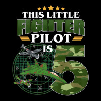 Kids 5th Birthday This Fighter Pilot Is 5 Soldier Camo Style Boys T Sh Pocket T-shirt | Artistshot