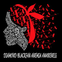 We Wear Red For Diamond Blackfan Anemia Awareness T Shirt Adjustable Cap | Artistshot