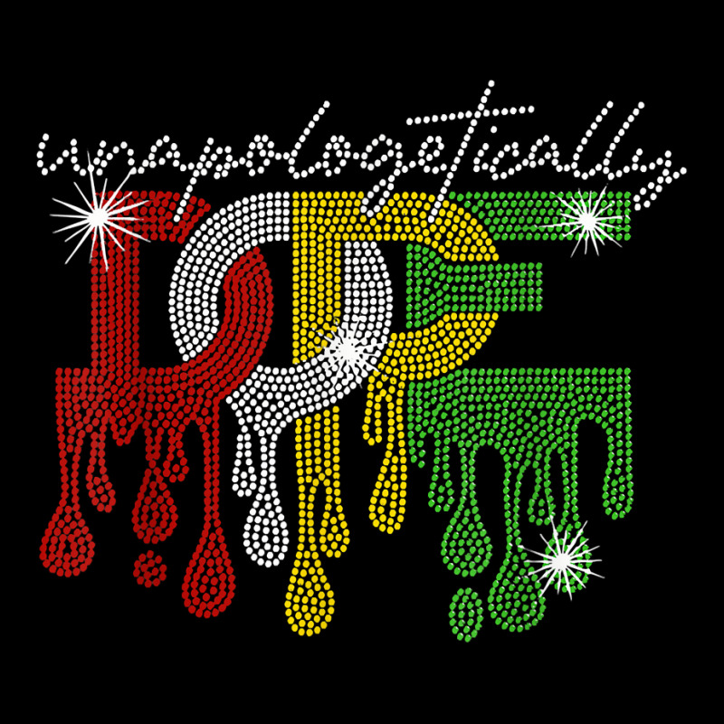 Unapologetically Dope Bling Rhinestone Black Girl Christmas T Shirt Youth Jogger by cm-arts | Artistshot