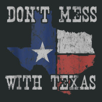 Don't Mess With Vintage Texas Longhorn Lone Star State Shirt Tank Top Women's Triblend Scoop T-shirt | Artistshot