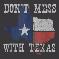 Don't Mess With Vintage Texas Longhorn Lone Star State Shirt Tank Top Ladies Curvy T-shirt | Artistshot