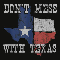 Don't Mess With Vintage Texas Longhorn Lone Star State Shirt Tank Top Scorecard Crop Tee | Artistshot