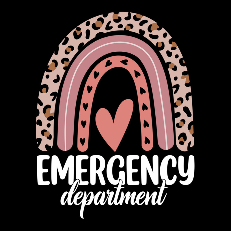 Emergency Department Rainbow Leopard Emergency Room Nursing Long Sleev Long Sleeve Shirts | Artistshot