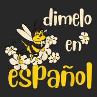 Dimelo En Espanol Cute Bee Spanish Teacher Maestra Bilingue T Shirt Men's T-shirt Pajama Set | Artistshot