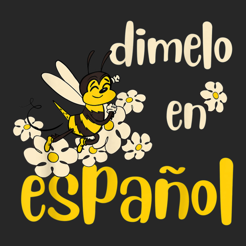 Dimelo En Espanol Cute Bee Spanish Teacher Maestra Bilingue T Shirt Men's T-shirt Pajama Set by cm-arts | Artistshot