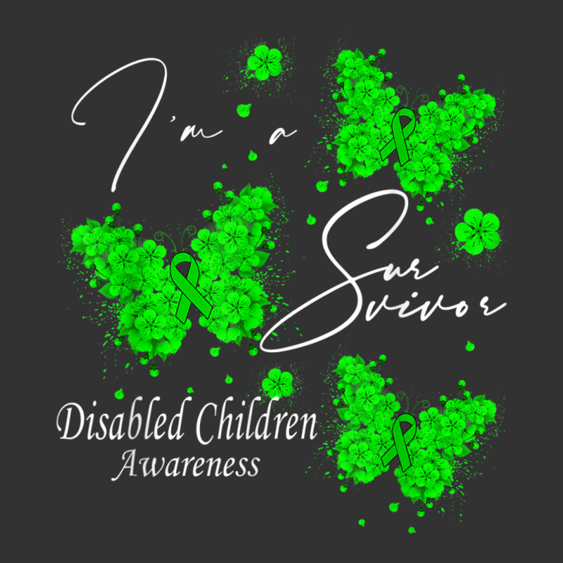 I'm A Survivor Disabled Children Awareness Butterfly T Shirt Baby Bodysuit by cm-arts | Artistshot