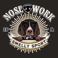 Nose Work For The Dogs Nosework German Shorthaired Pointer T Shirt Ladies Fitted T-shirt | Artistshot