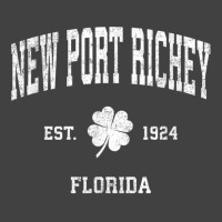 New Port Richey Florida Vintage Shamrock Sports T Shirt Vintage T-shirt | Artistshot