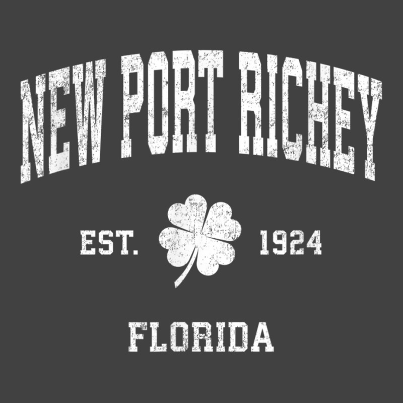 New Port Richey Florida Vintage Shamrock Sports T Shirt Vintage T-shirt | Artistshot