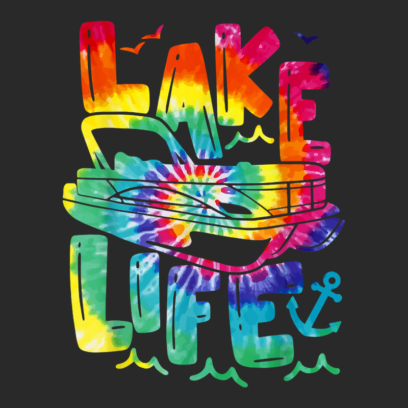 Lake Life Tie Dye Pontoon Summer Vacation Boat Pontooning T Shirt Printed Hat | Artistshot